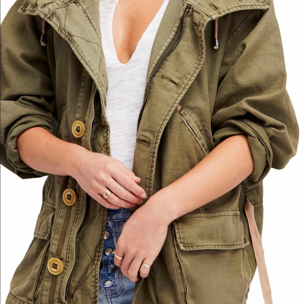 ⚡️Free People⚡️ military jacket